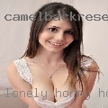 Lonely horny housewife